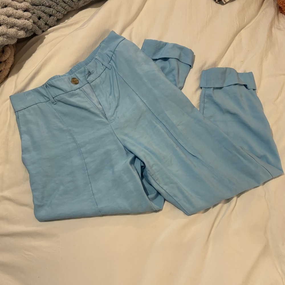 blue trouser